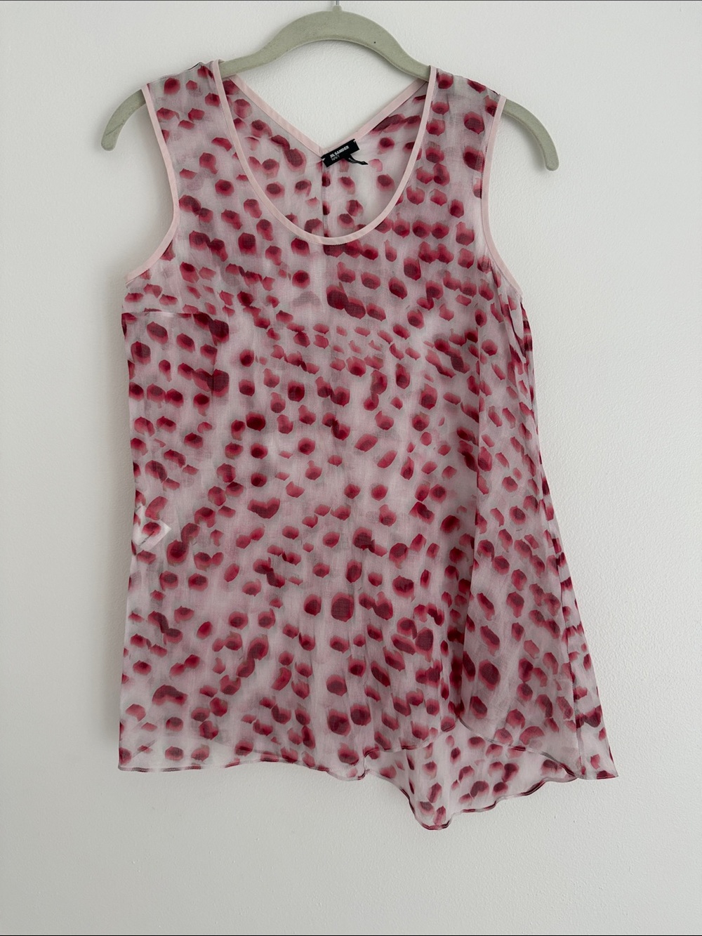 Jill Sander Sheer Tank Top